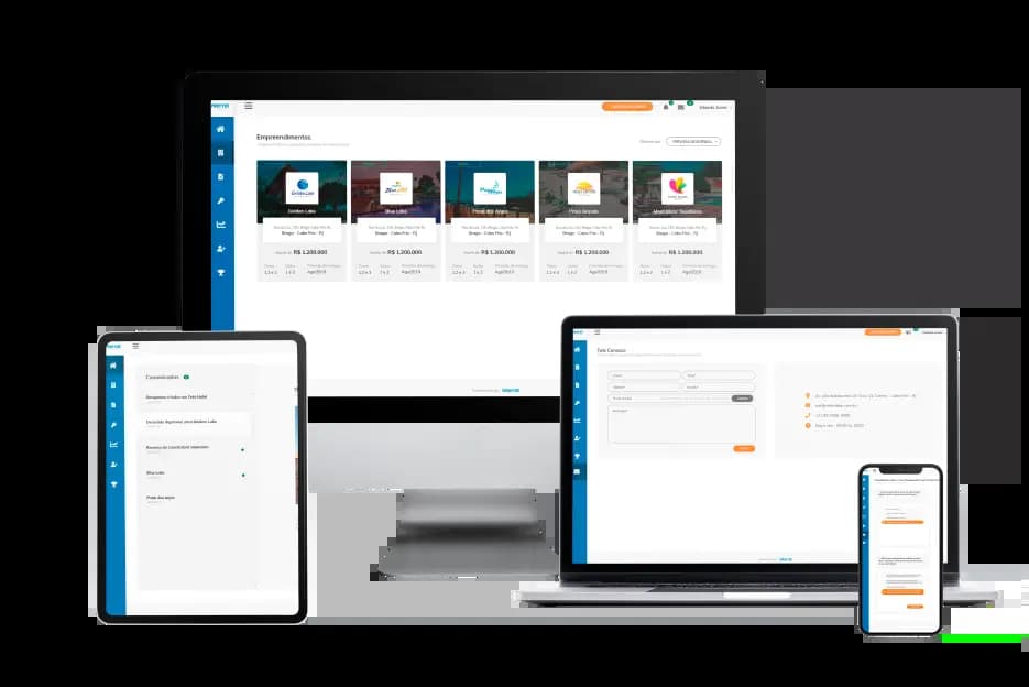 Imagem do portal do corretor